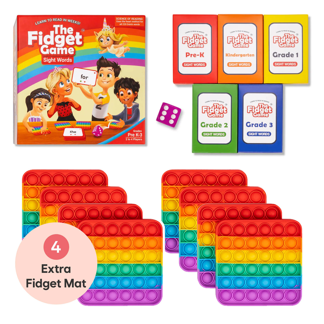 The Fidget Game: Sight Words Edition