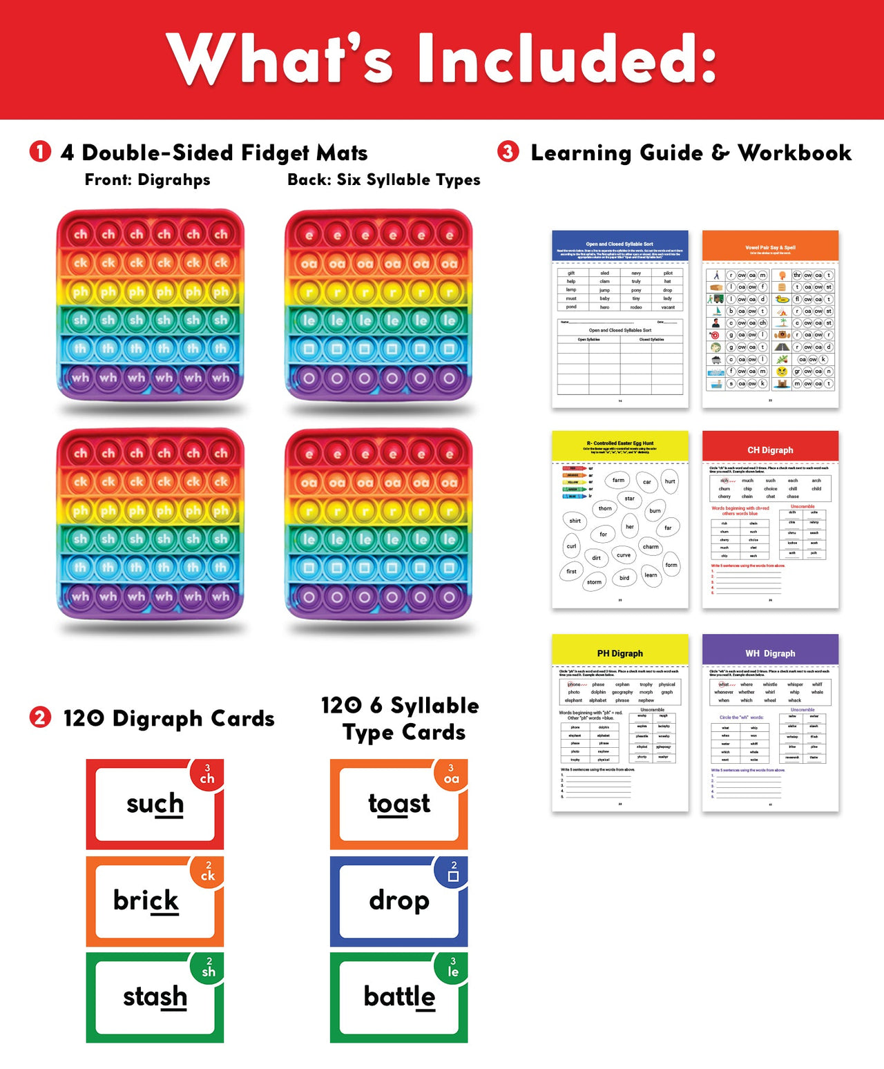 Double Sided Fidget Mats