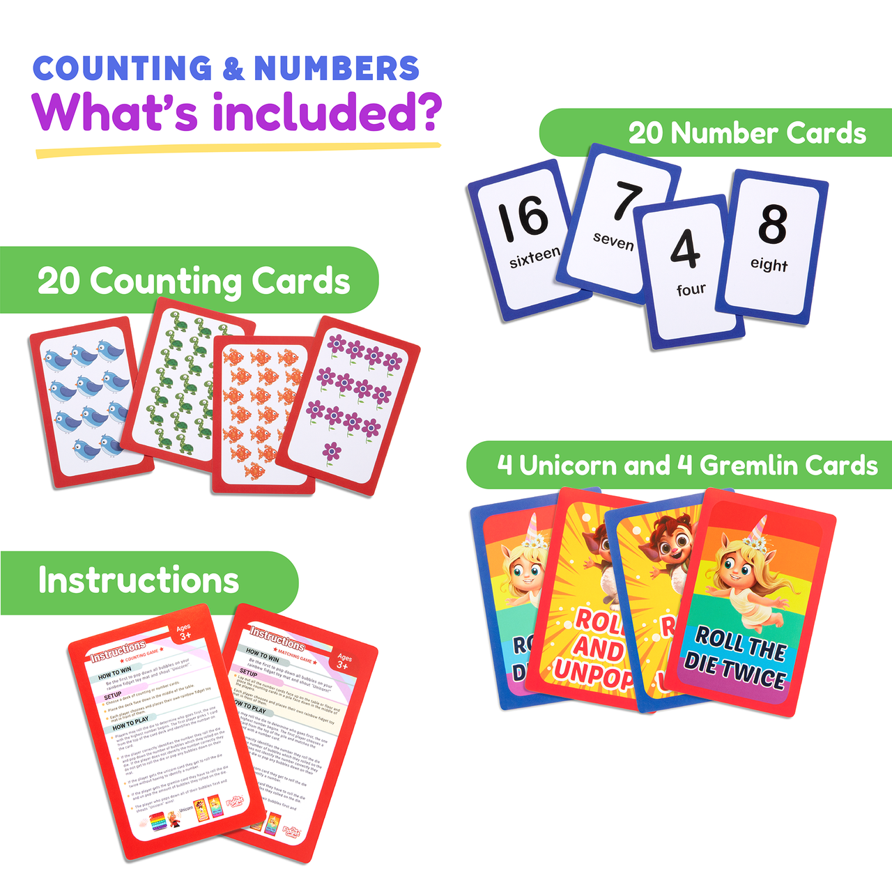 Counting & Numbers Card Pack