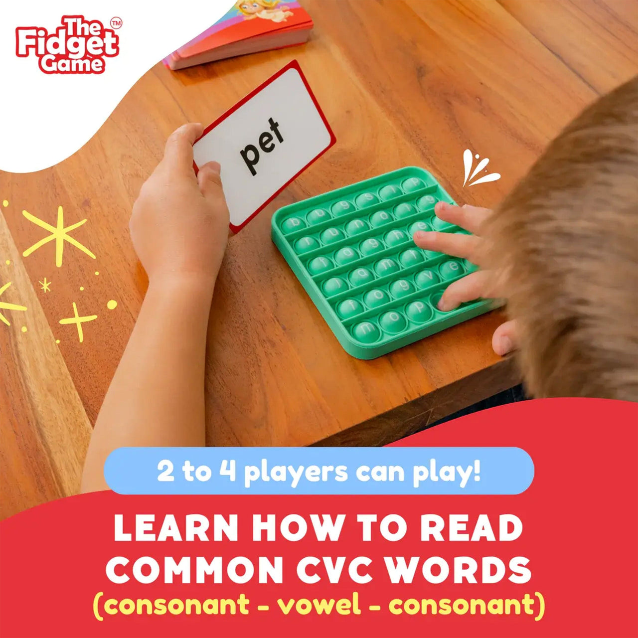 Learn how to read common cvc words